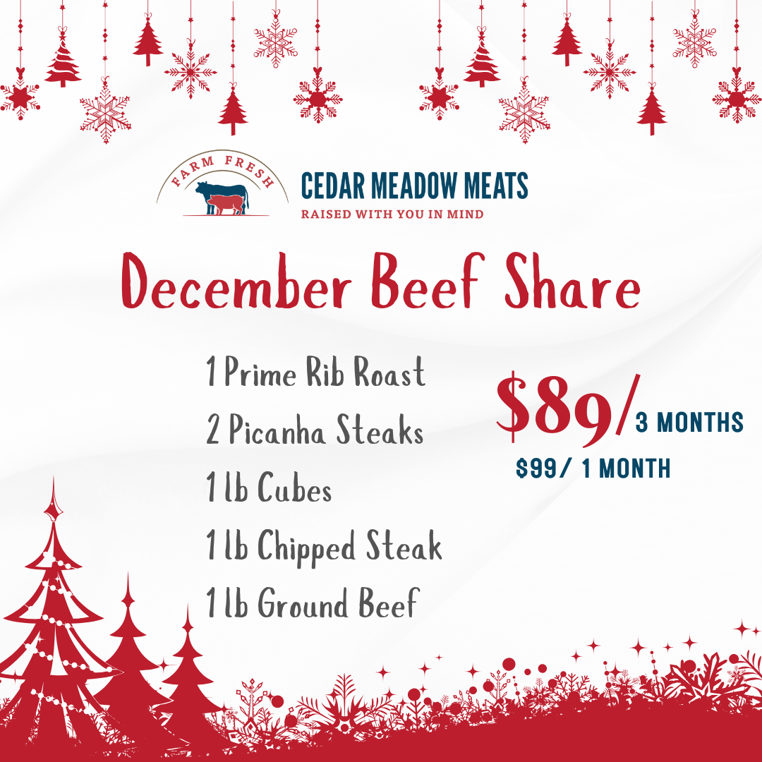 This months beef share